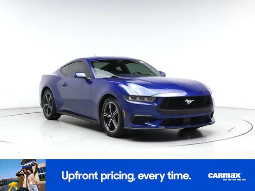 Blue 2024 Ford Mustang Ecoboost Premium