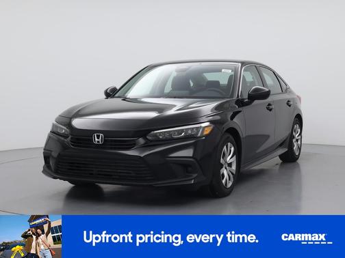 Black 2023 Honda Civic LX
