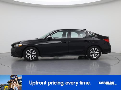 Black 2023 Honda Civic LX