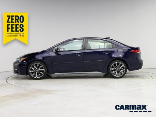 Blue 2021 Toyota Corolla XSE
