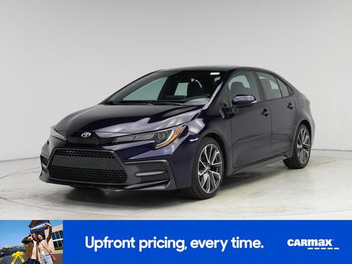 Blue 2021 Toyota Corolla XSE