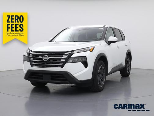 White 2025 Nissan Rogue SV