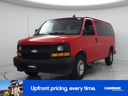 Red 2017 Chevrolet Express 2500 LS