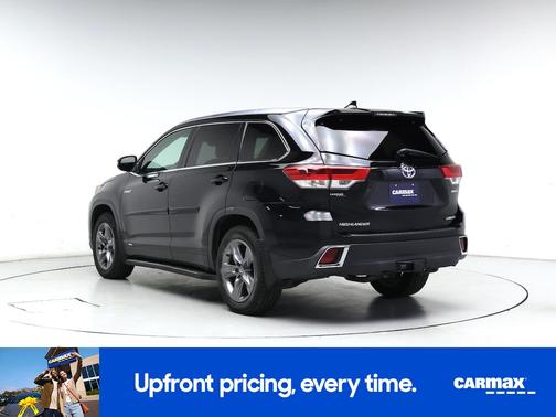 Black 2018 Toyota Highlander Hybrid Limited Platinum