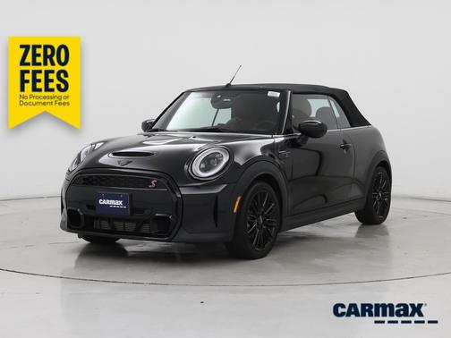 Black 2023 MINI Convertible S