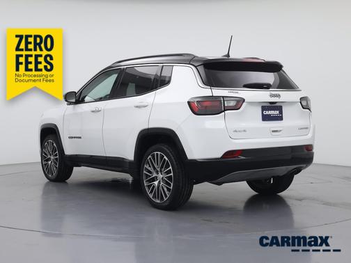White 2022 Jeep Compass Limited