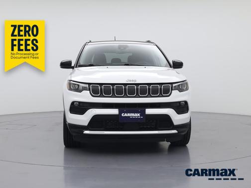 White 2022 Jeep Compass Limited