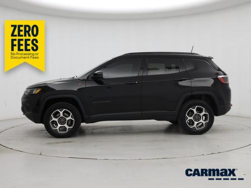 Black 2022 Jeep Compass Trailhawk