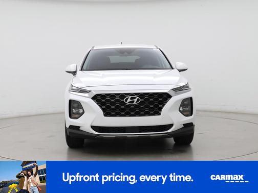 White 2020 Hyundai SANTA FE SE