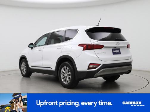 White 2020 Hyundai SANTA FE SE