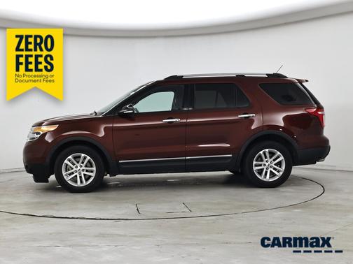 Burgundy 2015 Ford Explorer XLT
