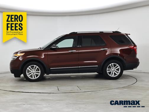 Burgundy 2015 Ford Explorer XLT
