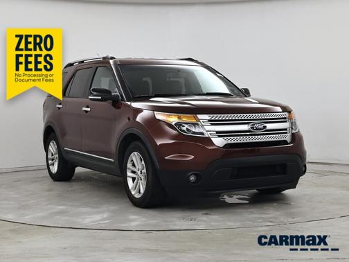 Burgundy 2015 Ford Explorer XLT