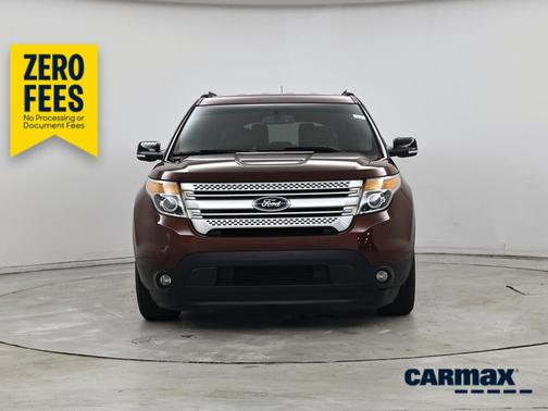 Burgundy 2015 Ford Explorer XLT