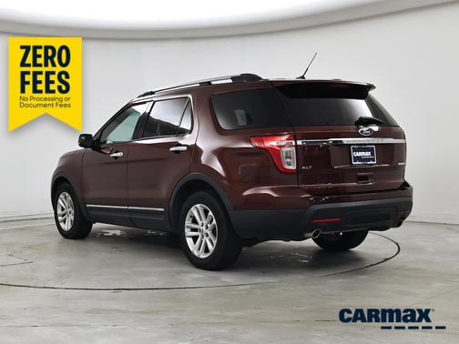 Burgundy 2015 Ford Explorer XLT