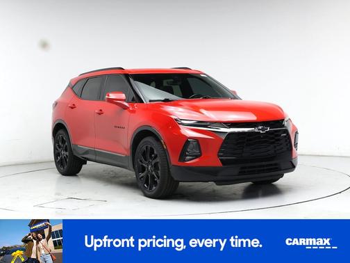 Red 2020 Chevrolet Blazer RS