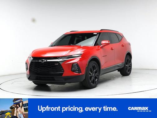 Red 2020 Chevrolet Blazer RS