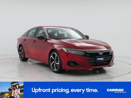 Red 2022 Honda Accord Sport