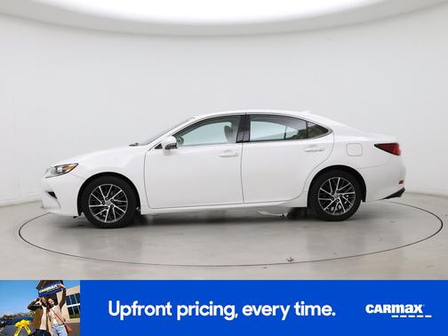 White 2017 Lexus ES 350