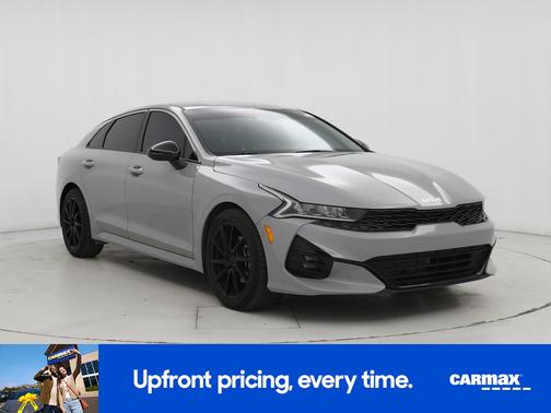 Gray 2022 Kia K5 GT-Line