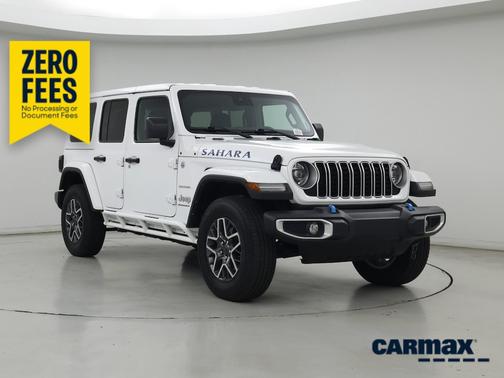 White 2024 Jeep Wrangler Sahara