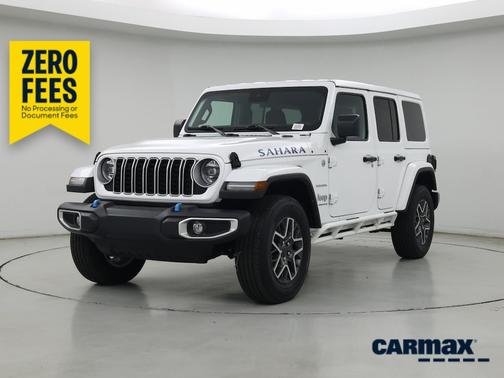 White 2024 Jeep Wrangler Sahara