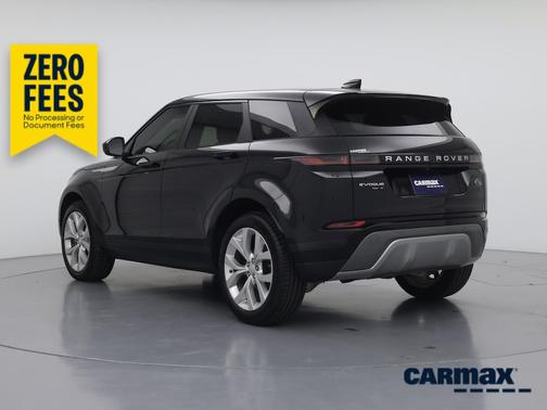 Black 2020 Land Rover Range Rover Evoque SE
