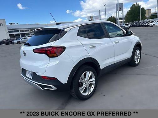 Summit White 2023 Buick Encore GX Preferred