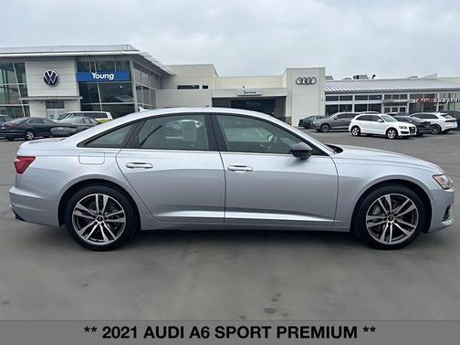 Florett Silver Metallic 2021 Audi A6 45 Sport Premium