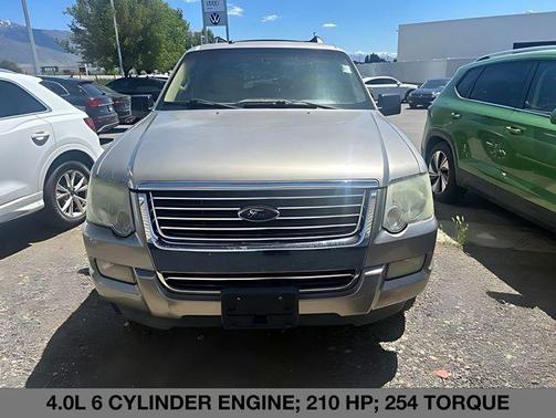 Silver Birch Clearcoat Metallic 2008 Ford Explorer XLT