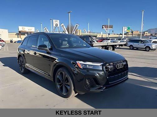 Black 2026 Audi Q7 55 Premium Plus