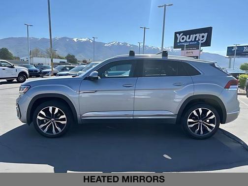 Pyrite Silver Metallic 2023 Volkswagen Atlas Cross Sport 3.6L V6 SEL Premium R-Line