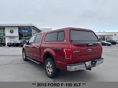 Ruby Red Metallic 2015 Ford F-150 XLT