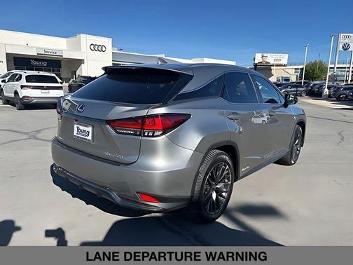 Silver 2022 Lexus RX 450h F SPORT Handling