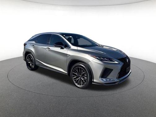 Silver 2022 Lexus RX 450h F SPORT Handling