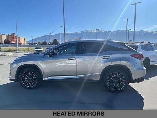 Silver 2022 Lexus RX 450h F SPORT Handling