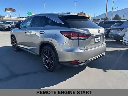 Silver 2022 Lexus RX 450h F SPORT Handling
