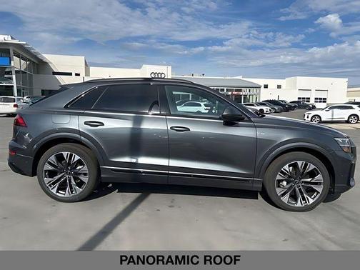 Gray 2026 Audi Q8 55 Premium