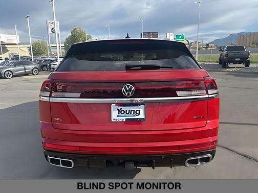 Aurora Red Metallic 2024 Volkswagen Atlas Cross Sport 2.0T SEL Premium R-Line