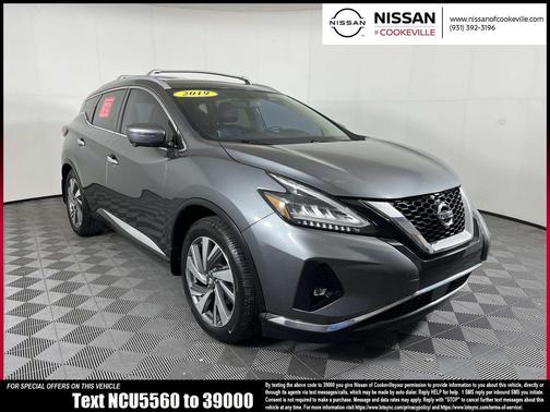 Gun Metallic 2019 Nissan Murano SL
