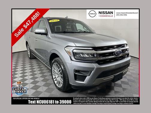 Silver Metallic 2024 Ford Expedition Max Limited
