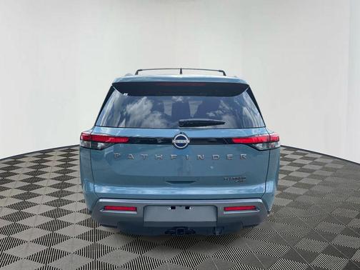 Teal 2026 Nissan Pathfinder Platinum
