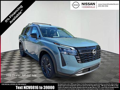 Teal 2026 Nissan Pathfinder SL