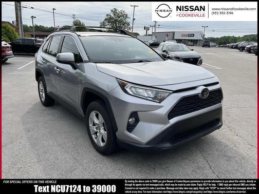 Silver Sky Metallic 2019 Toyota RAV4 XLE