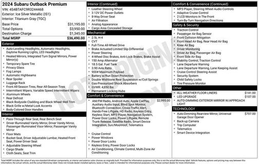2024 Subaru Outback Premium
