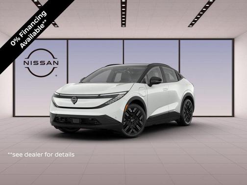 White Pearl 2026 Nissan Leaf PLATINUM+
