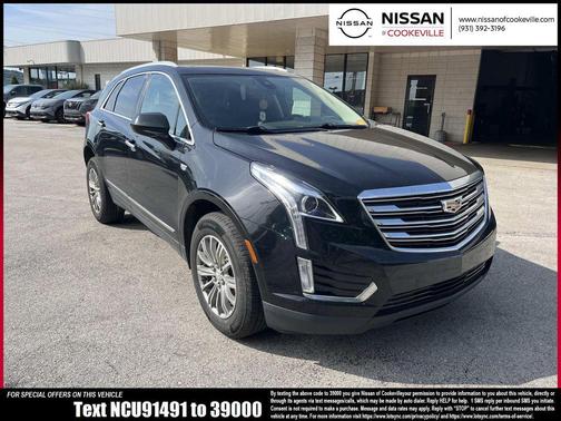 Black Metallic 2017 Cadillac XT5 Luxury