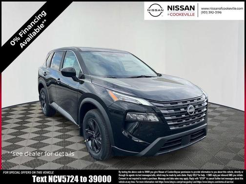 Super Black 2026 Nissan Rogue SV