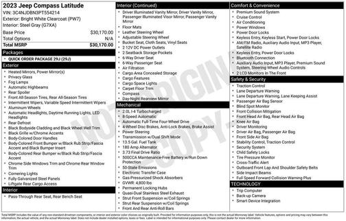 2023 Jeep Compass Latitude