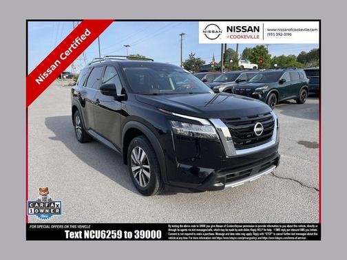 Super Black 2024 Nissan Pathfinder SL FWD